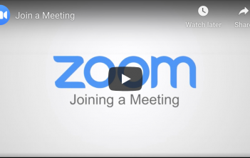 HOW TO: Join a Zoom meeting