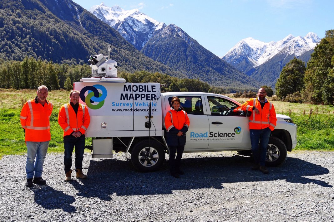 Road Science’s Mobile Data Capture Unit and the Mobile Mapper vehicle