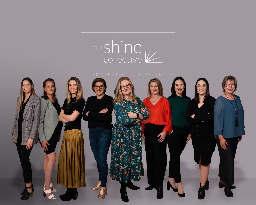 The Shine Collective team photo 2021